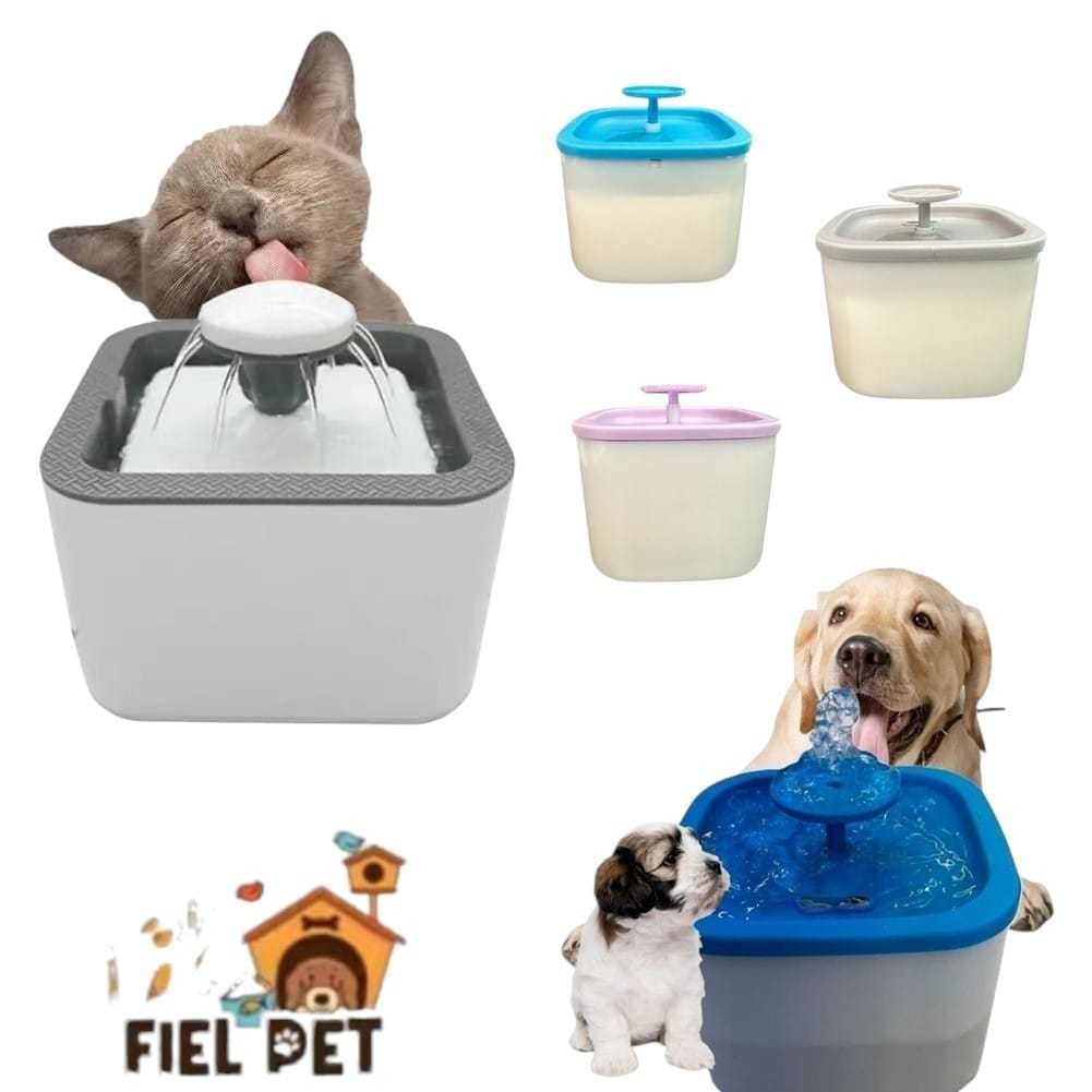 Bebedouro Fonte De Água Slim Elétrico Para Cachorros E Gatos 1 Litro