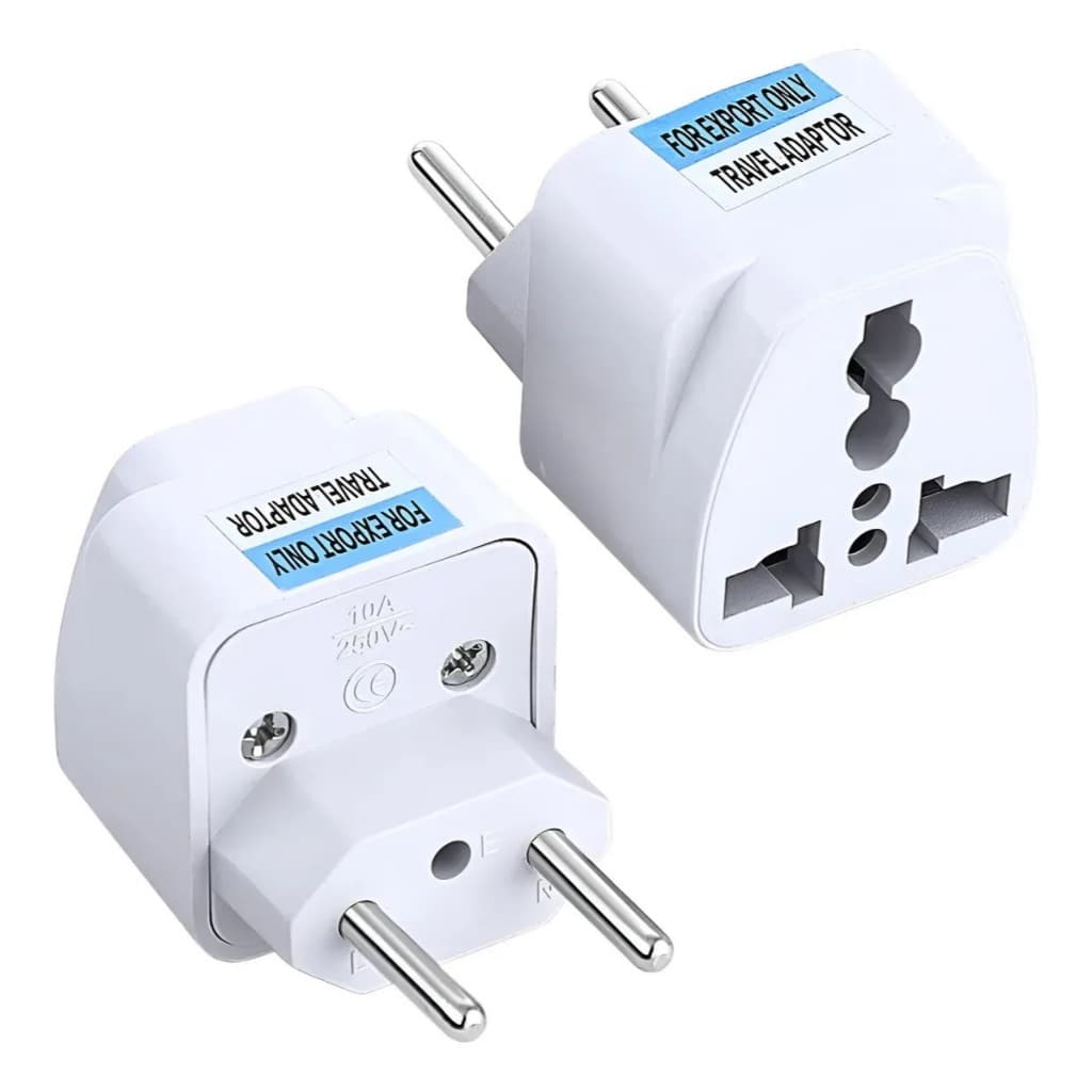 Adaptador Tomada Universal Padrão Europeu UK Para Brasil