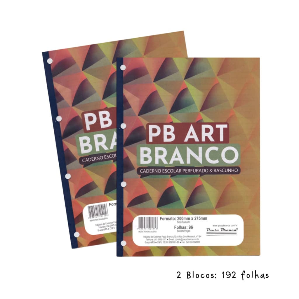 Folha para Fichário A4 Universitário Refil 96 ou 192 Folhas Pautadas Bloco Caderno Argolado Grande
