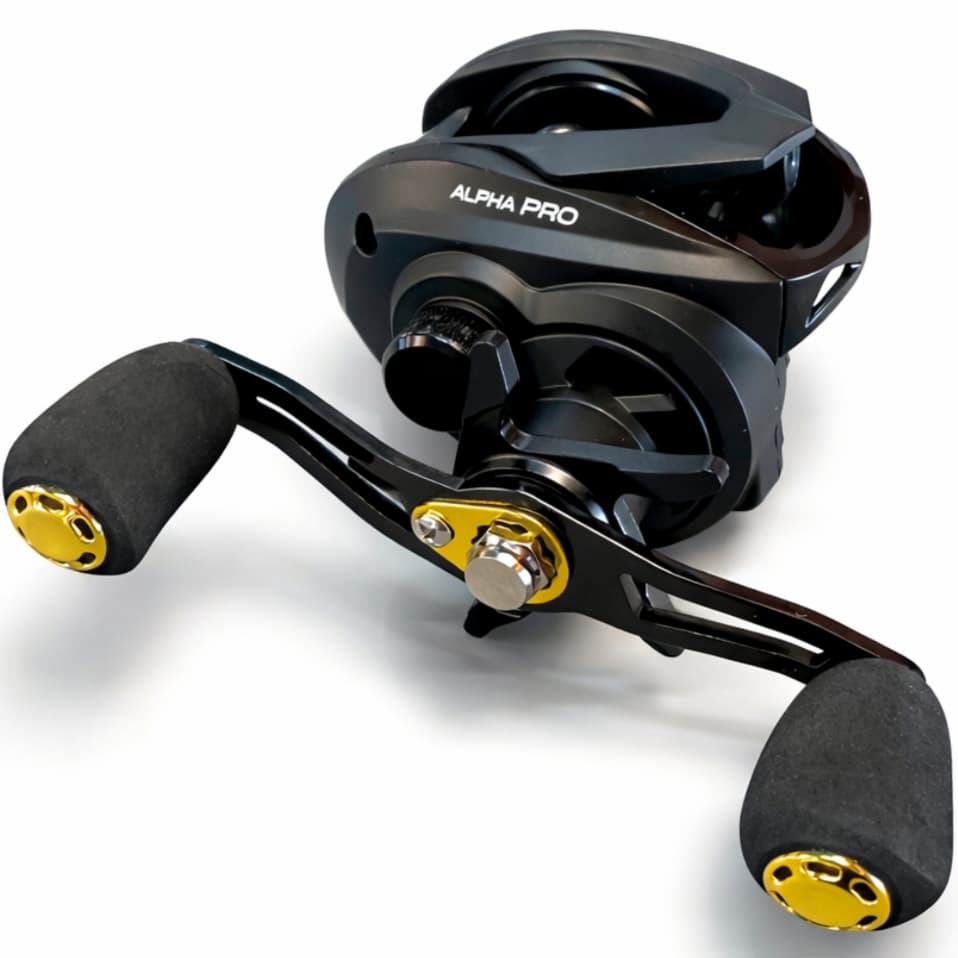 Carretilha Pesca Alpha 2026 PRO Series 18 Rolamentos VRS Fishing