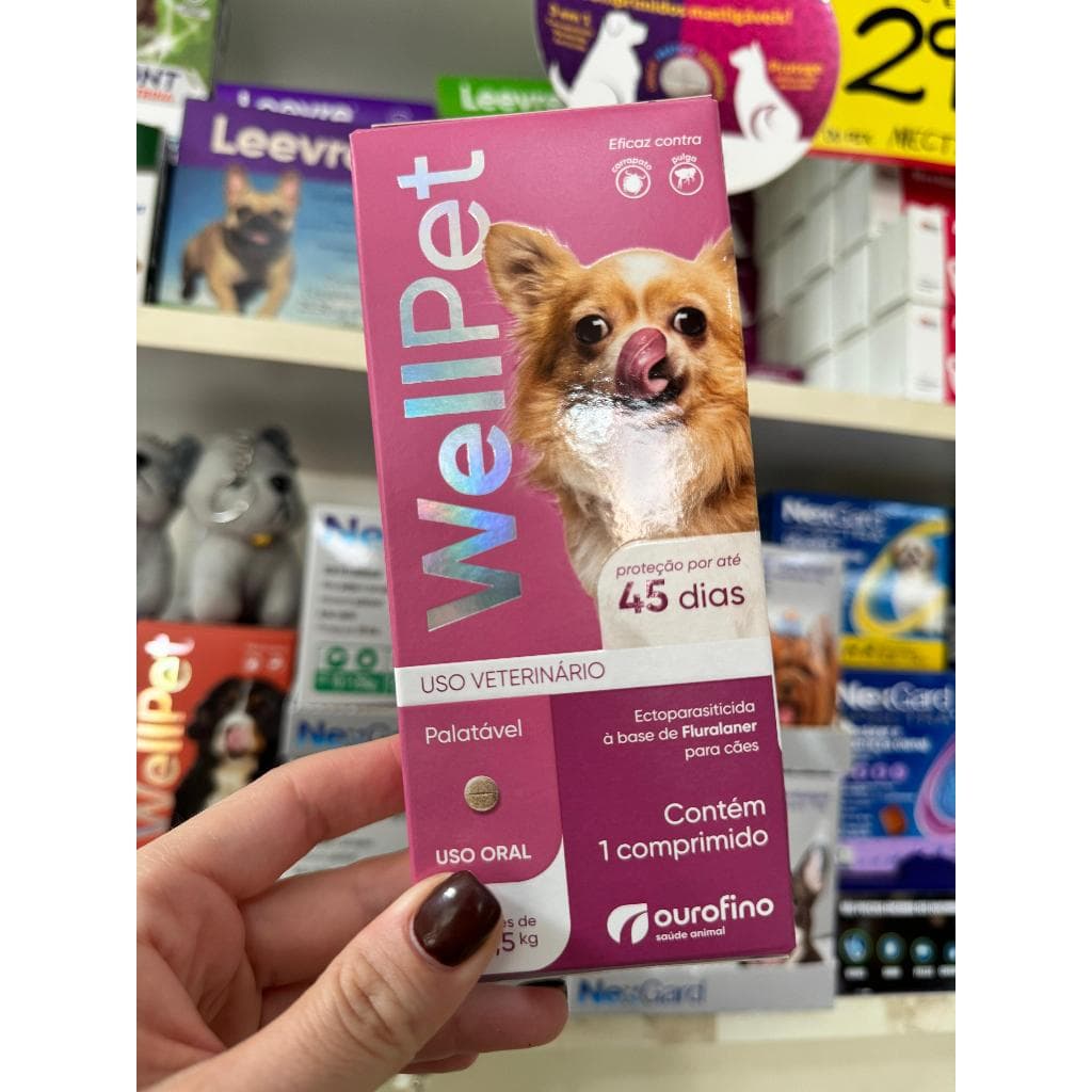 WELLPET CÃES OUROFINO ORIGINAL - 1 COMPRIMIDO