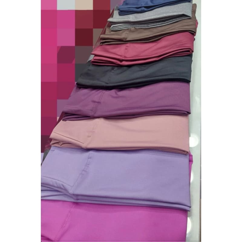 Legging básica suplex linha premium (P ao GG) legging academia leggings fitness leggings Sem elástico na cintura