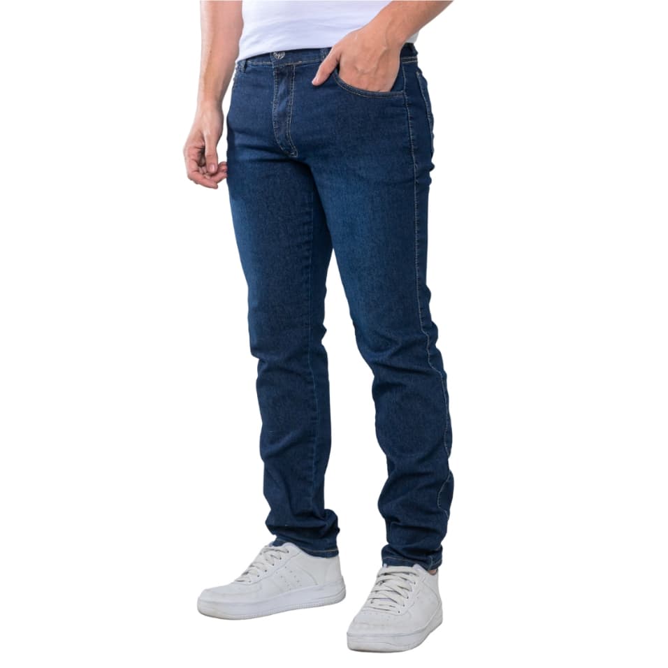 Calça Masculina Jeans Super Skinny Premium Elastano Power Ajuste Modelador Conforto Máximo Alta Qualidade e Durabilidade