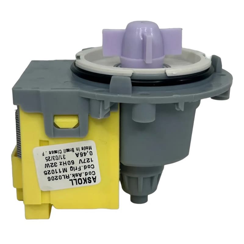 Bomba Para Lavadora Electrolux/Brastemp Universal 127v  Askoll