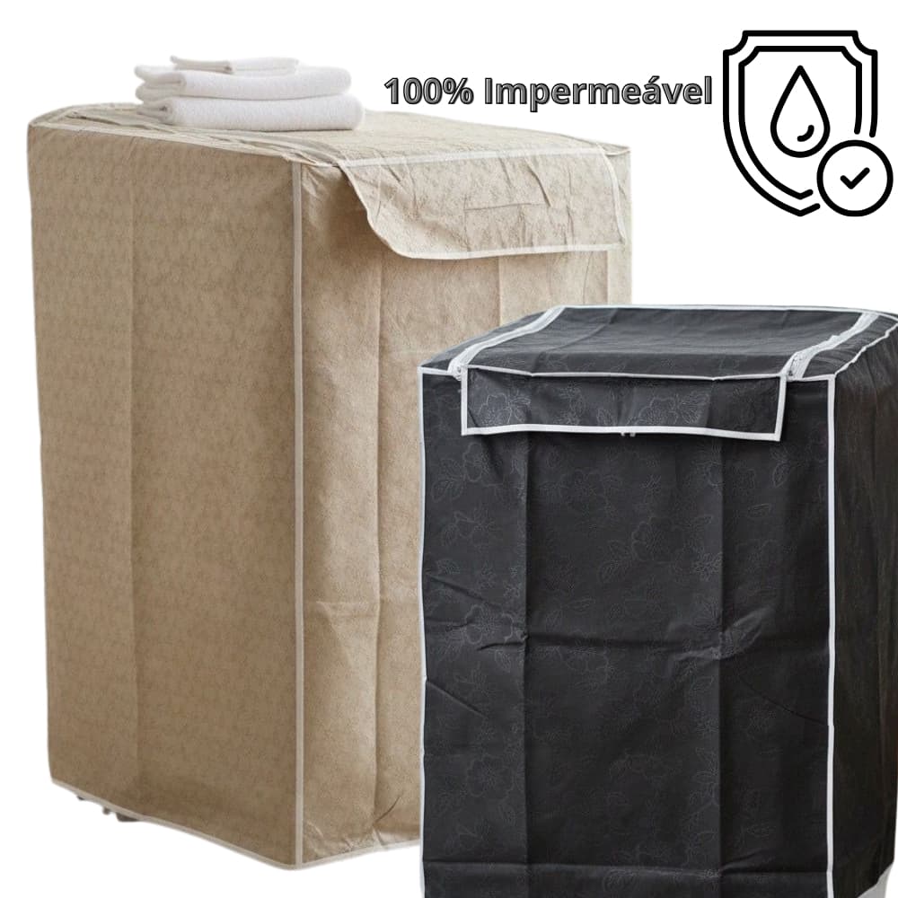 Capa De Máquina Para Lavar 100% impermeável Flanelada Alta Proteção Vários Tamanhos Consul Brastemp Eletrolux e Outras