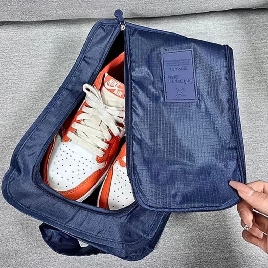 Necessaire Organizador Bolsa Porta Sapato Mala Academia Viagem Passeio Academia Organizadora Armário Gaveta