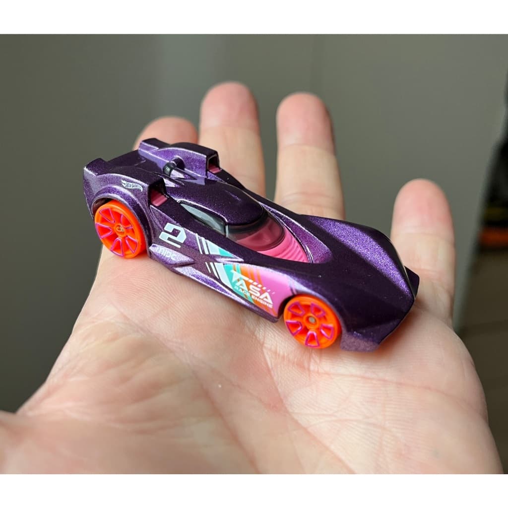 esportivo Scoopa Del Fuego num 2 Tasa Race Engine purple car carrinho Hot wheels