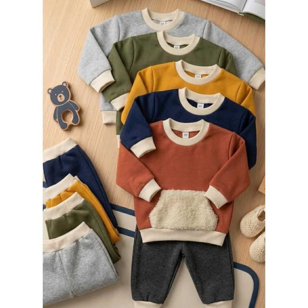 Conjunto Infantil Menino Inverno Moletom Lançamento Blusa e calça do 2 ao 14 anos Agasalho