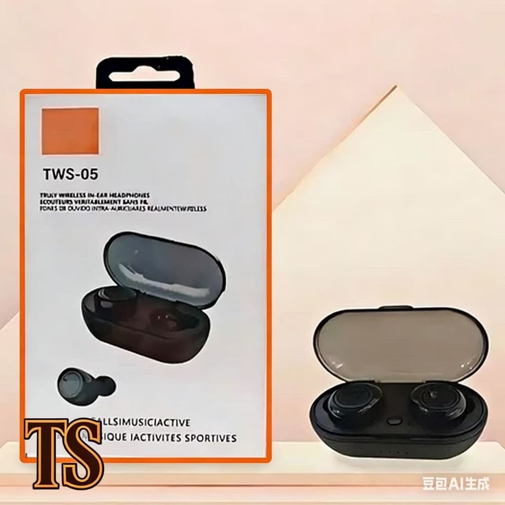 Fone De Ouvido JB Tws 5 Bluetooth 5.0 Sem Fio Headfone Headset