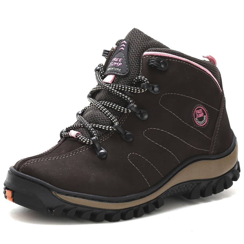 Bota Coturno Masculina Couro Legítimo Palmilha de Gel Conforto Solado Borracha Antiderrapante - Envio Imediato