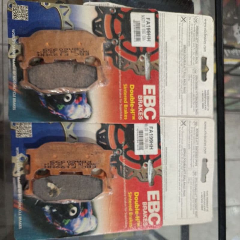 Pastilha EBC FA199HH VIRAGO535/1100, MT 03, XJ6, DRAG STAR 650, MIDMIGHT