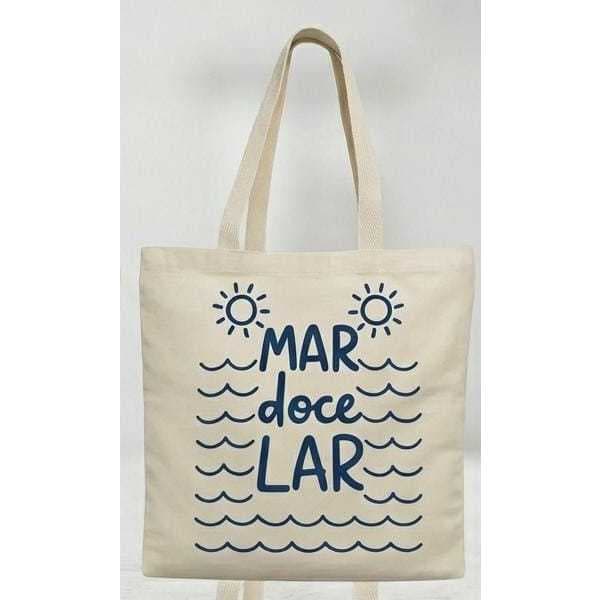 Bolsa Ecobag Moda Praia Algodão Cru