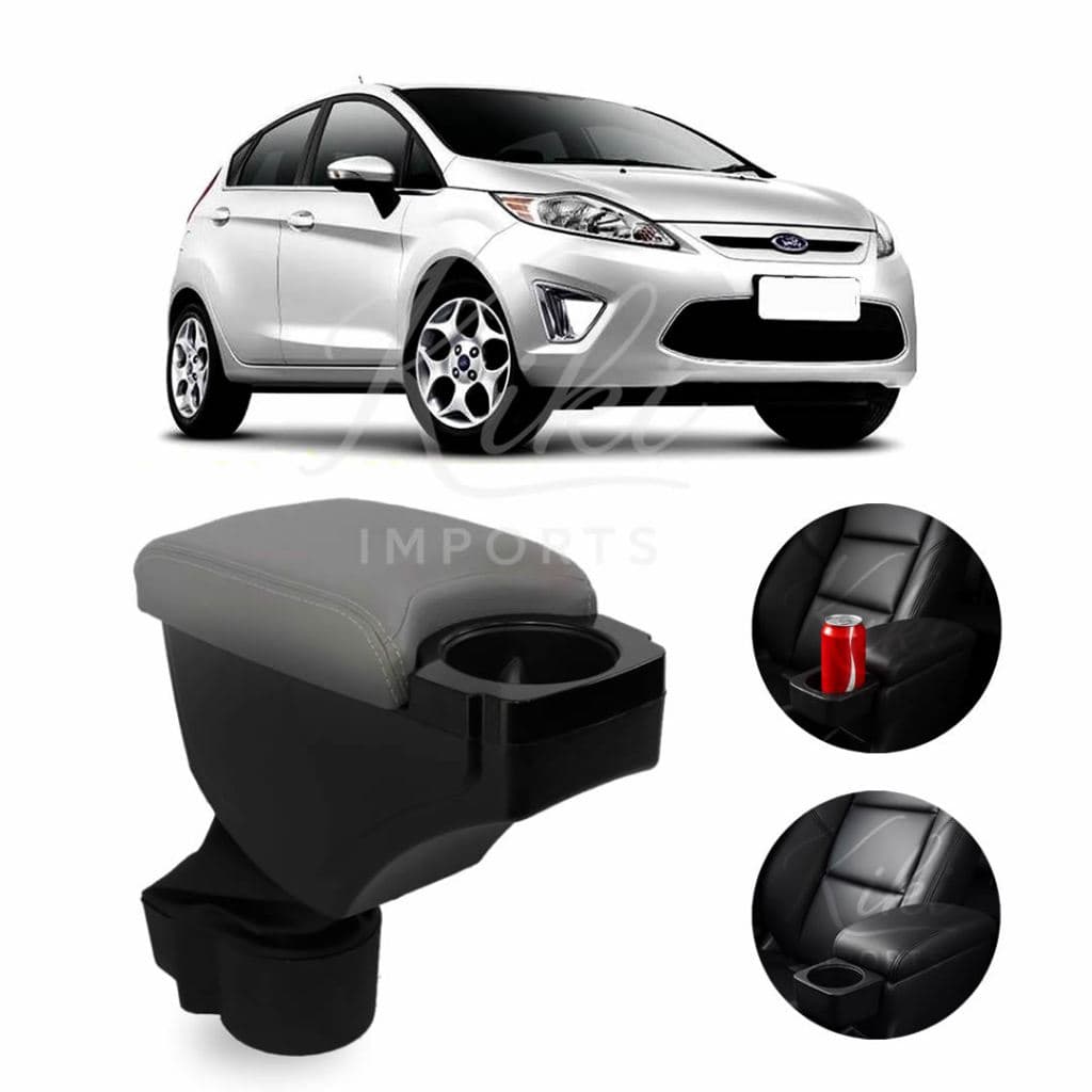 Apoio de Braço Encosto New Fiesta Mexicano 2011 a 2013 Console Central C/ Porta Copos e Porta Objeto