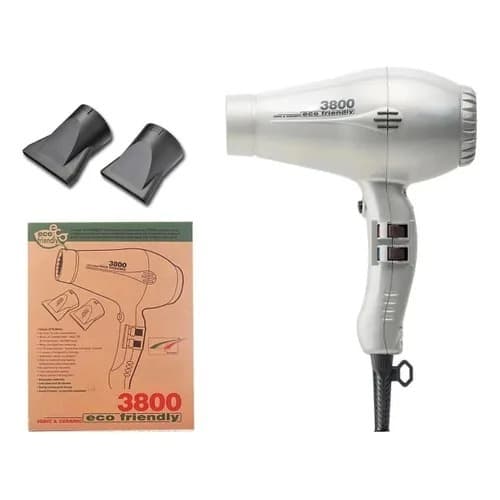 Secador de Cabelo Parlux 3800 2.100w 220V Prata