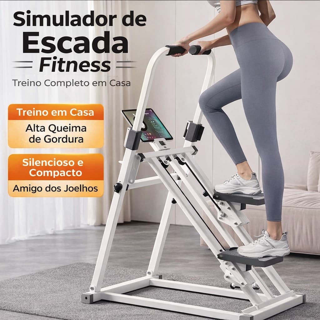 Simulador De escada e Caminhada para casa Dobrável suportar 150KG