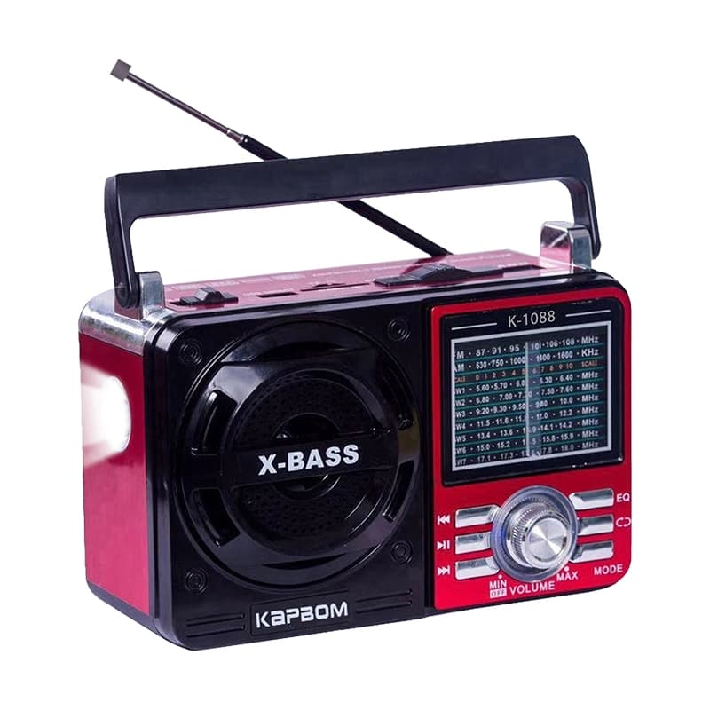 Rádio retro AM FM com Aux P2 Pen Drive MP3 Usb
