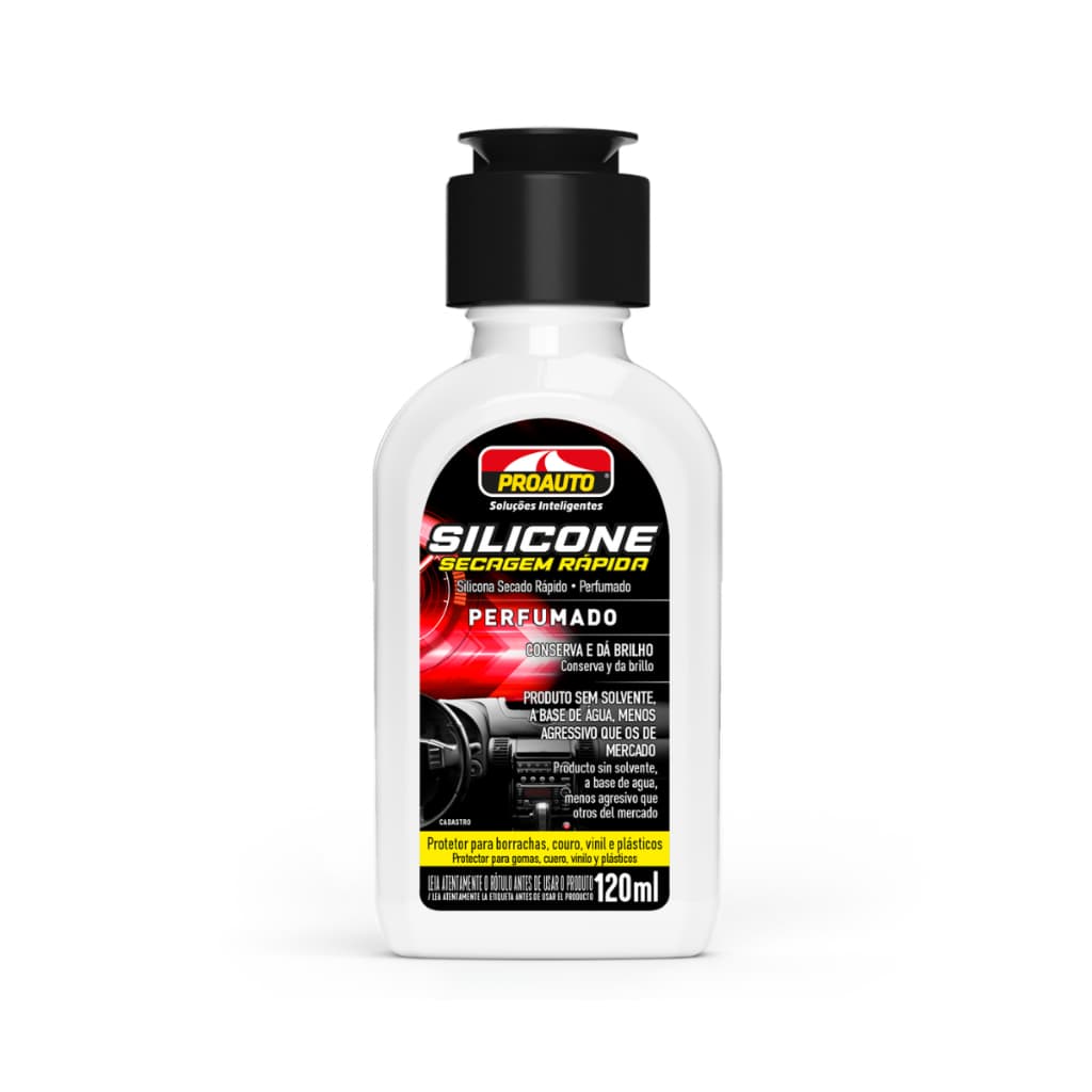 Silicone Secagem Rápida Perfumado Proauto 120ml
