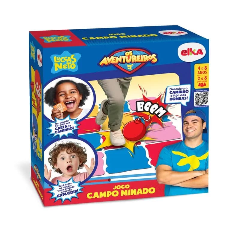 Jogo Campo Minado Luccas Neto Elka 1221