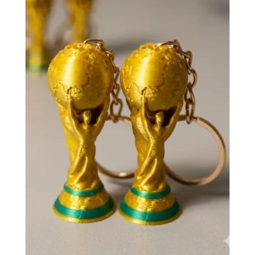 Chaveiro Da Taça da Copa do mundo 2026 - Kit de Chaveiros Troféu da Copa do mundo 2026