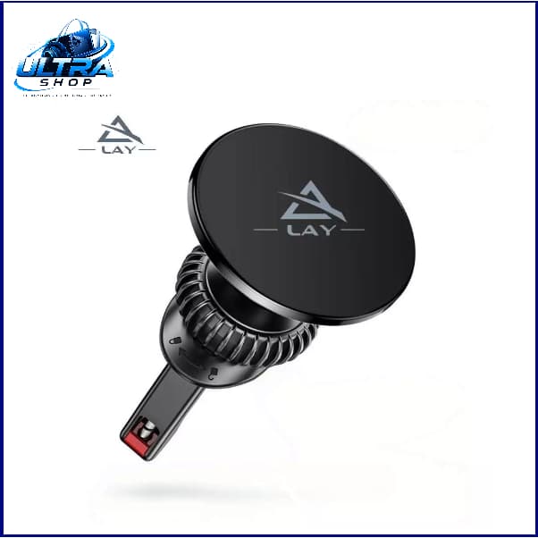 Suporte de Celular Gps para Carro suporte magnético retrátil para telefone com saída de ar giratória LAY-29