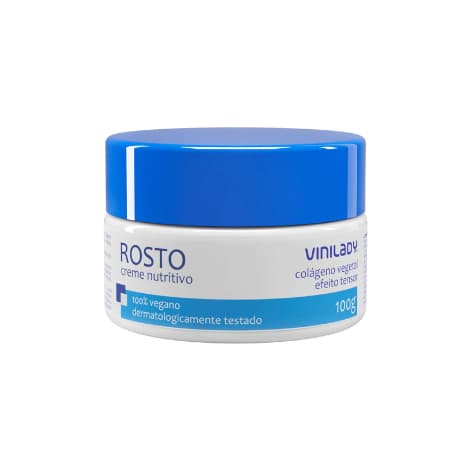 Creme Hidratante para o Rosto com Colágeno Vini Lady 100g