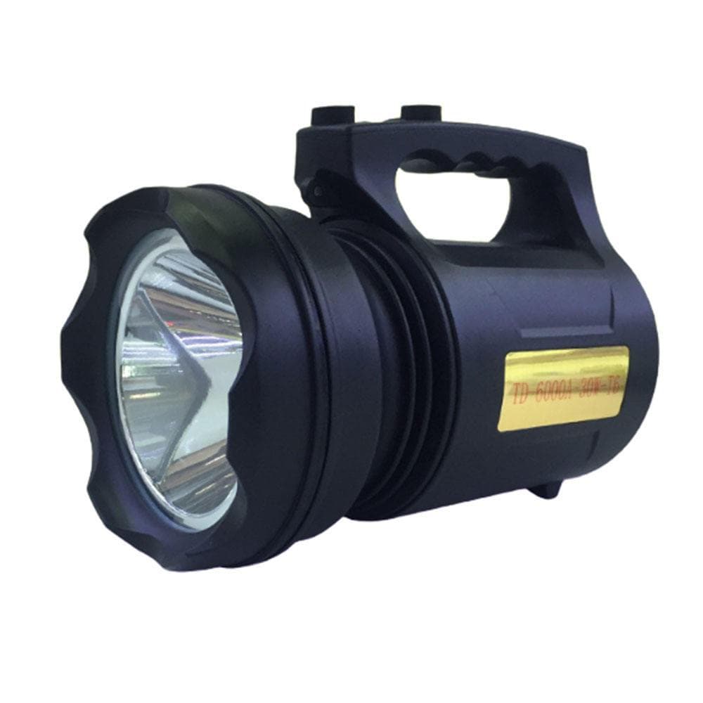 Lanterna Holofote 100w Recarregável Led Alta Potência Resistente a água para Pesca Montanhismo obras