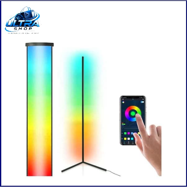 Luminária De Piso Bastão Led Rgb Inteligente Smart Color 1.4m Lay P5