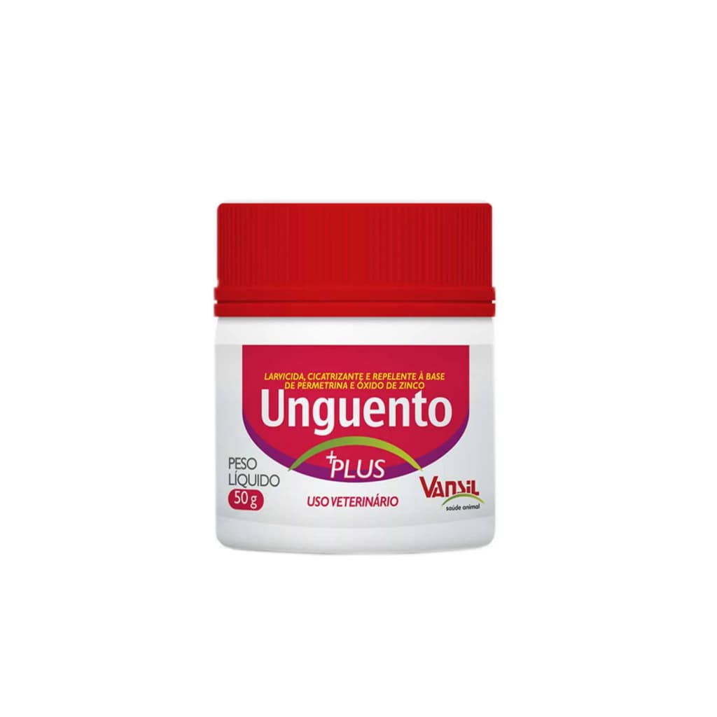 Pomada Creme Cicatrizante Repelente Larvicida Vansil Unguento - 50g