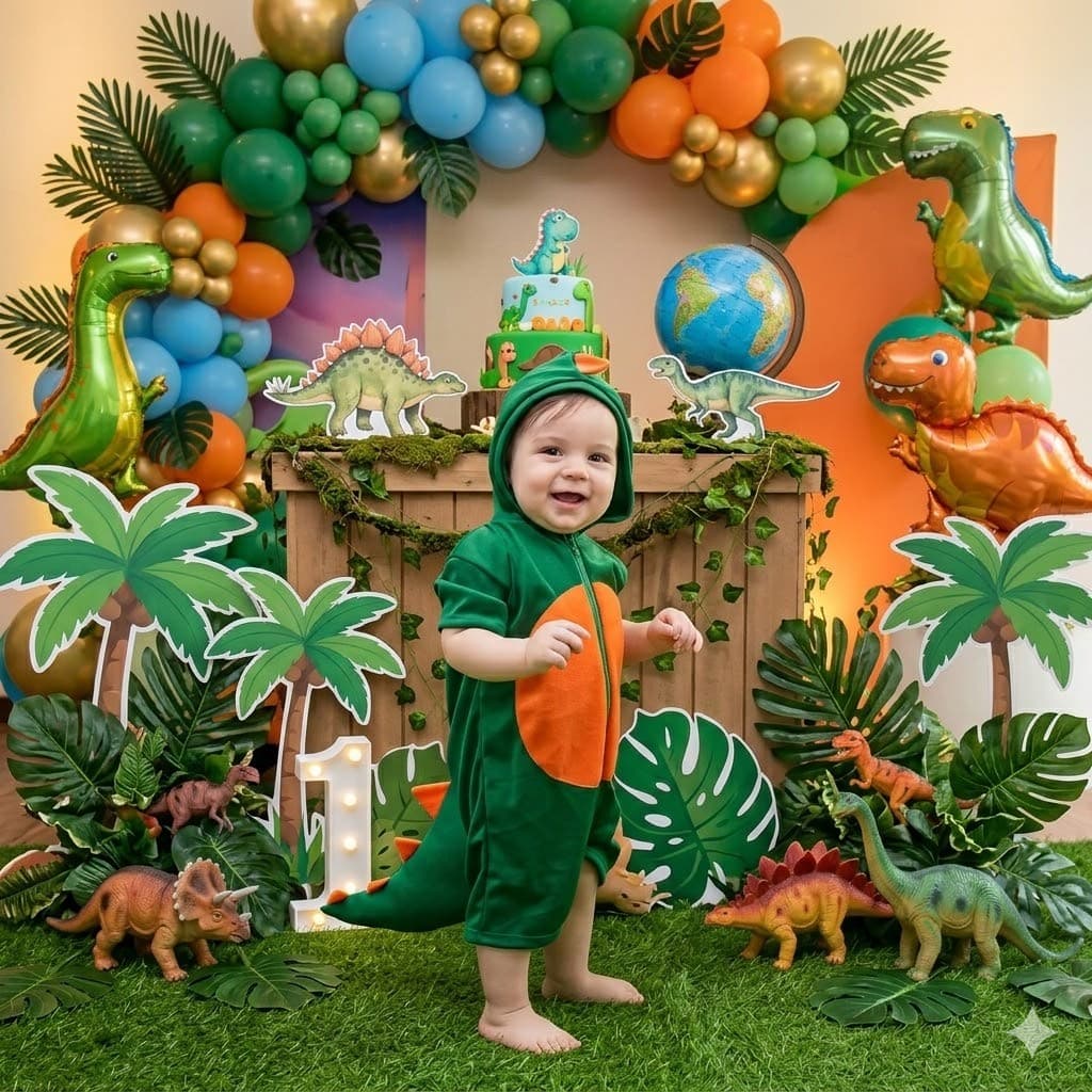 Fantasia Dinossauro Menino Dino Baby