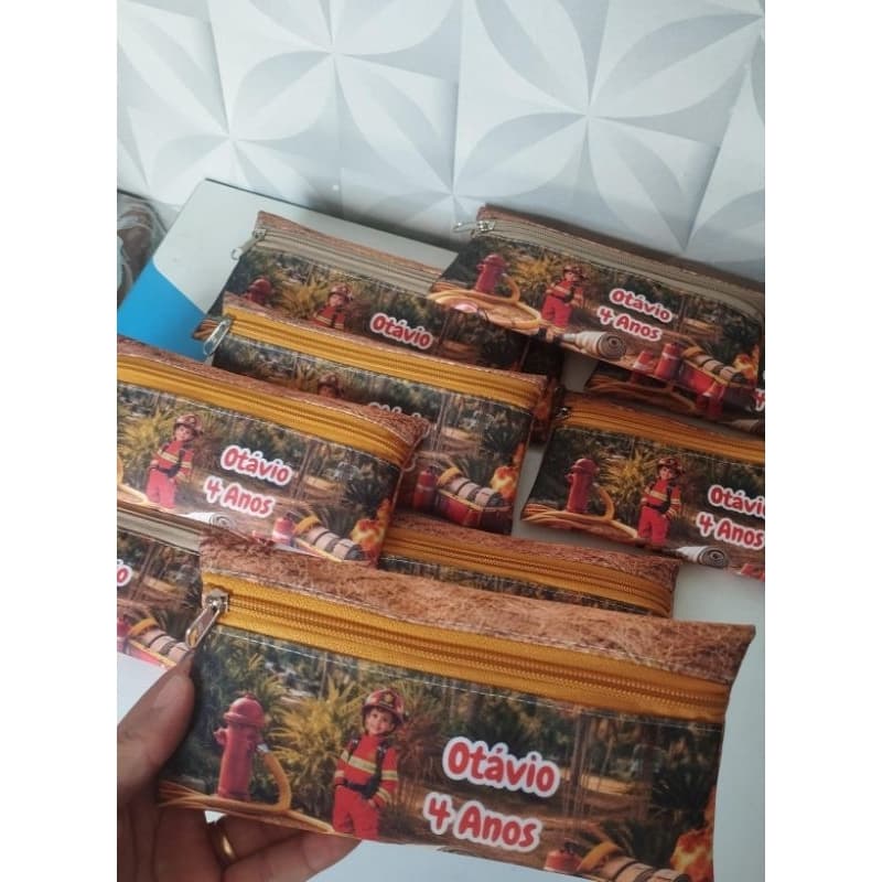 kit 10 Necessarie Personalizada para Festa de Aniversário Lembrancinha Mimo Presente