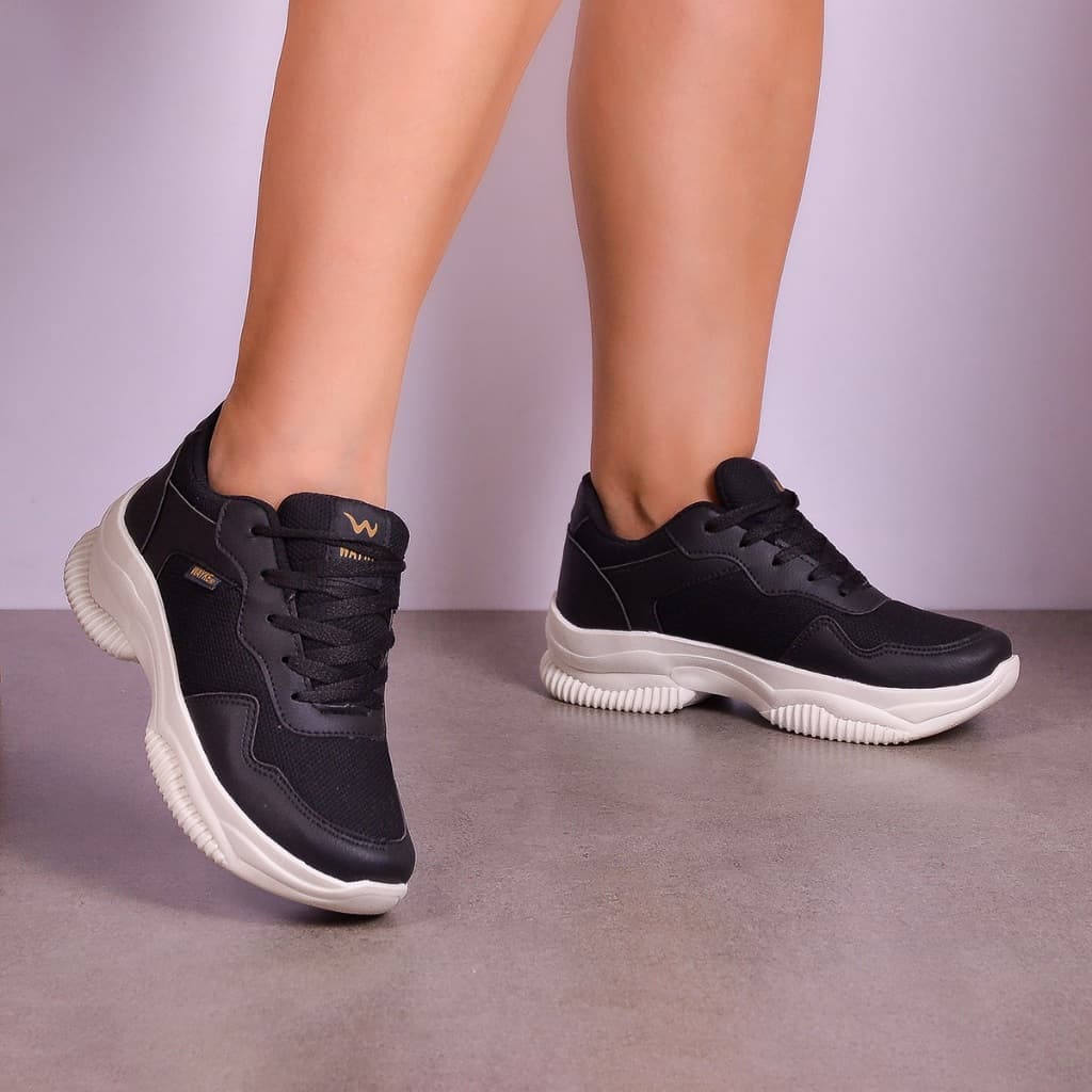 Tenis Plataforma Feminino Casual Lançamento Confort
