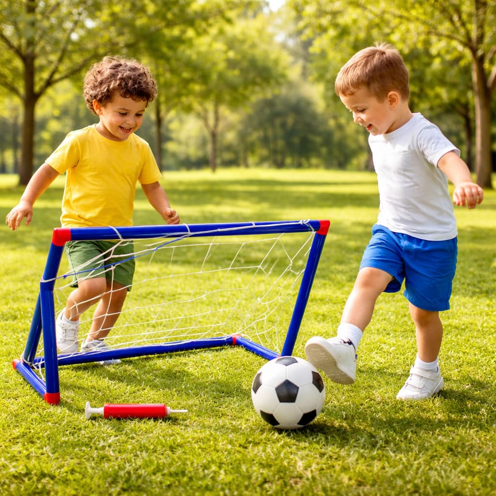 ⚽ Mini Trave Gol Infantil com Bola e Bomba 🥅 Futebol Criança Educativo +3 Anos Diversão🔥
