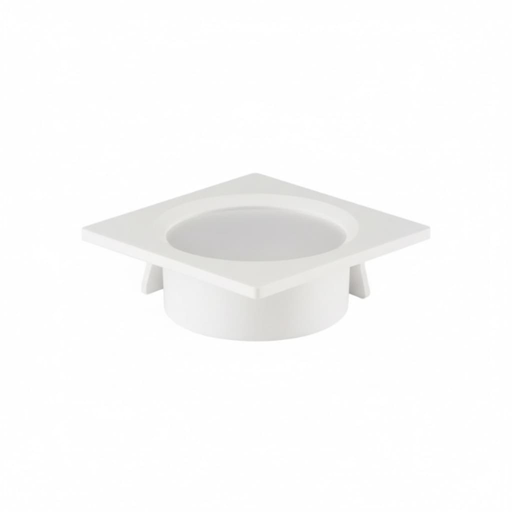 Spot Led Embutir 2W Woody Branco Quadrado 3000K Branco Quente Promoção FG Frete Grátis Moveis