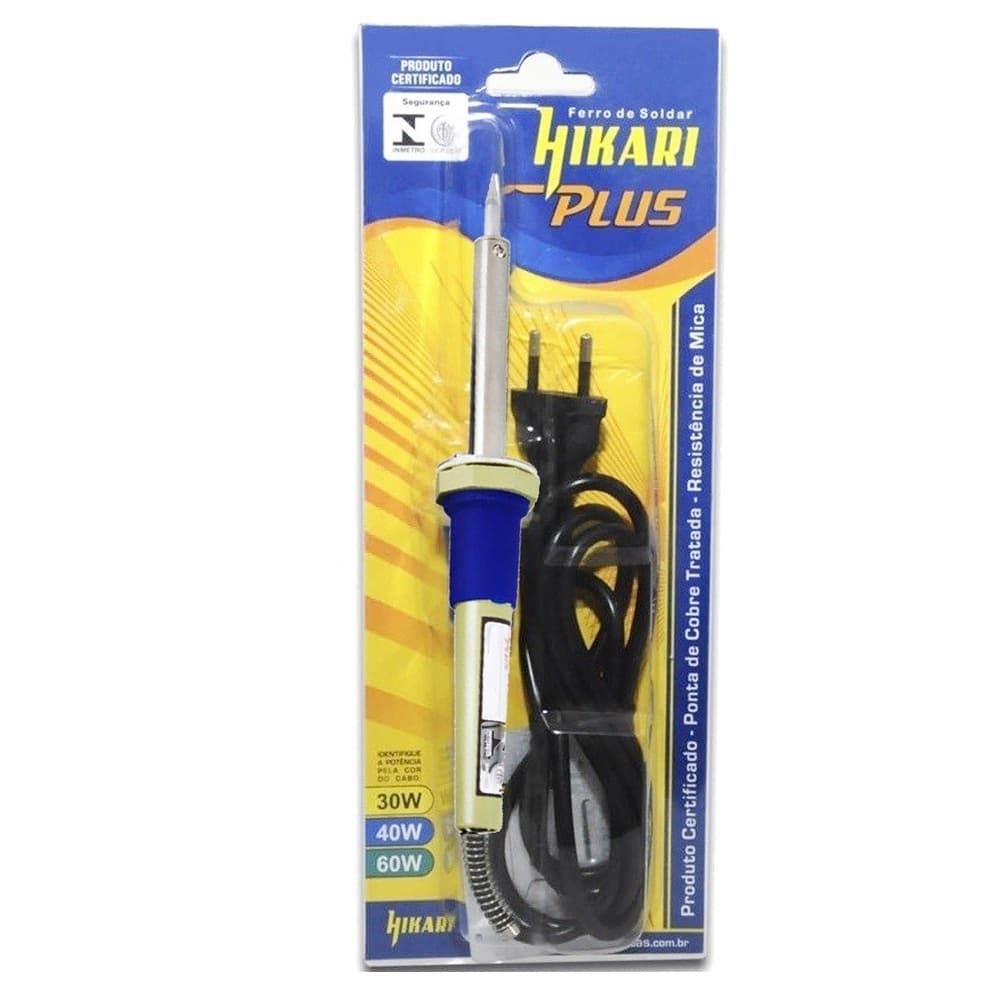 Ferro Hikari Para Solda 34W - Plus Sc-40 220V