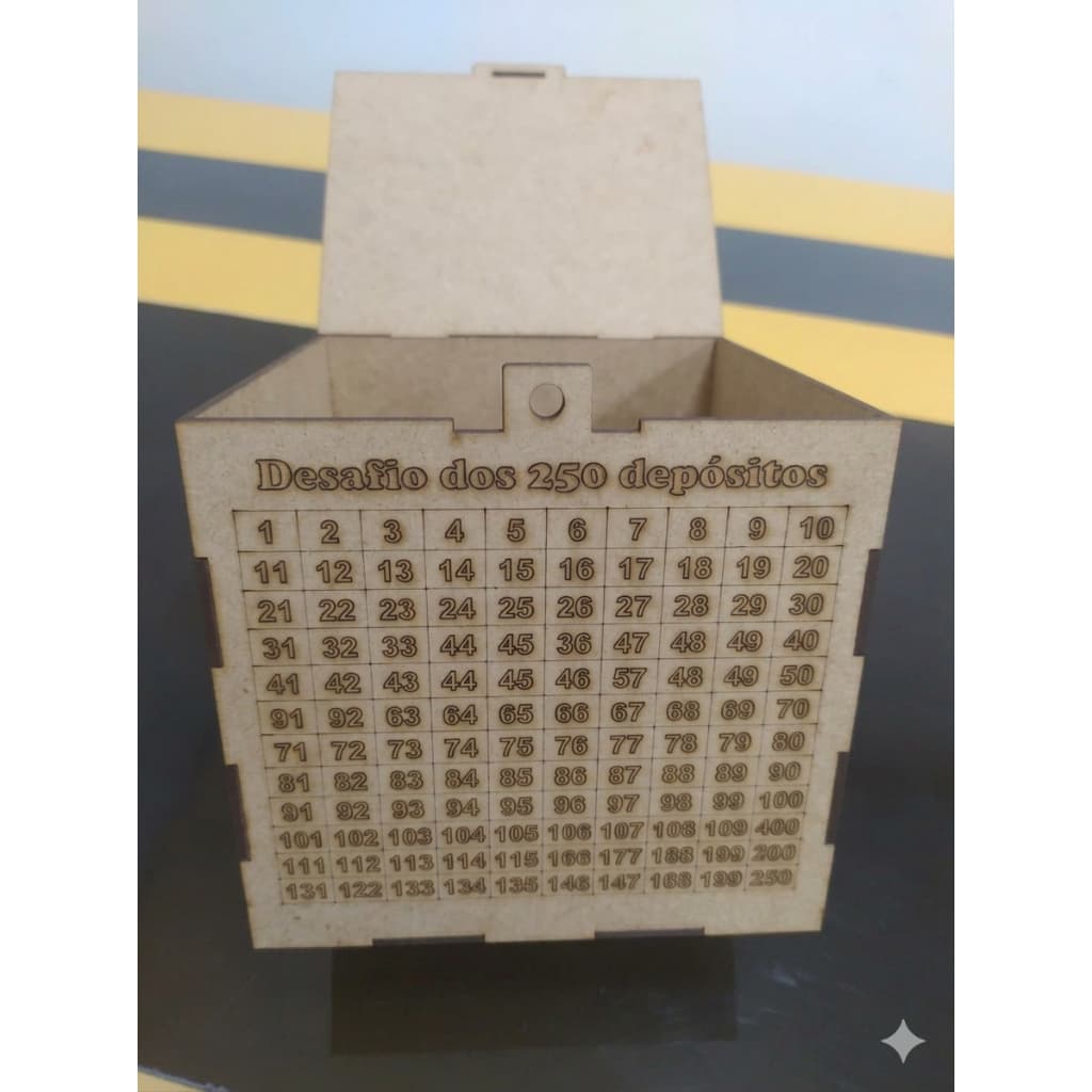 COFRE DESAFIO DOS 250 DEPÓSITOS! 🔥💰