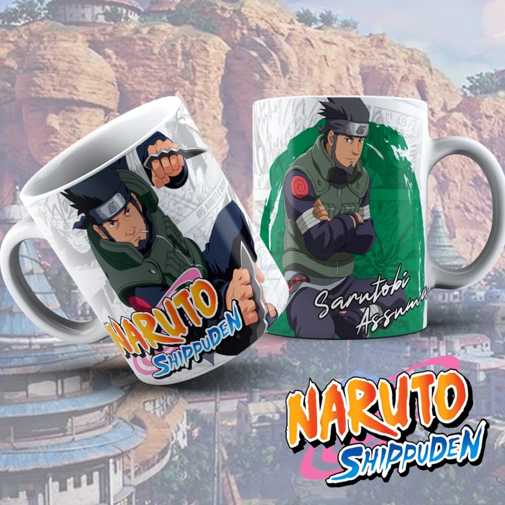 Caneca Naruto Anime Desenho Vol.2