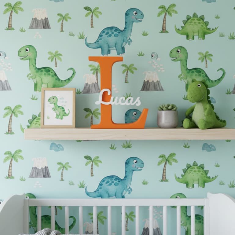 Letreiro Nome Personalizado Decorativo Chá Revelação de Bebê Decoração Quarto Infantil Maternidade