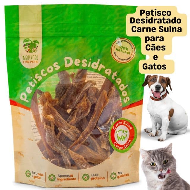 Petisco Natural Desidratado Carne  Suína