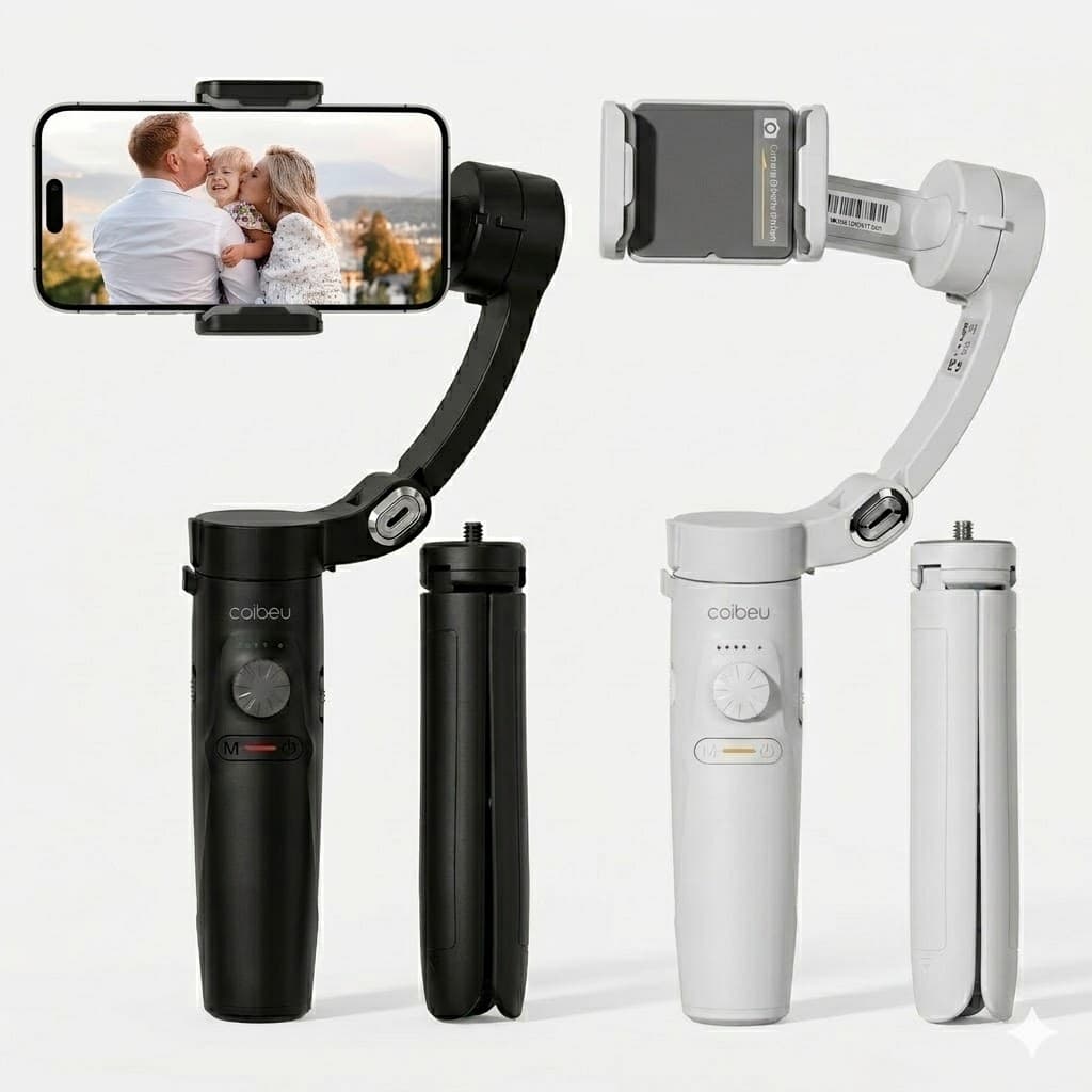 Estabilizador De Vídeo Portátil Gimbal Dobrável De 3 Eixos VlogSelfie Stic Yuntai Rastreamento inteligente M2 AI Tripé