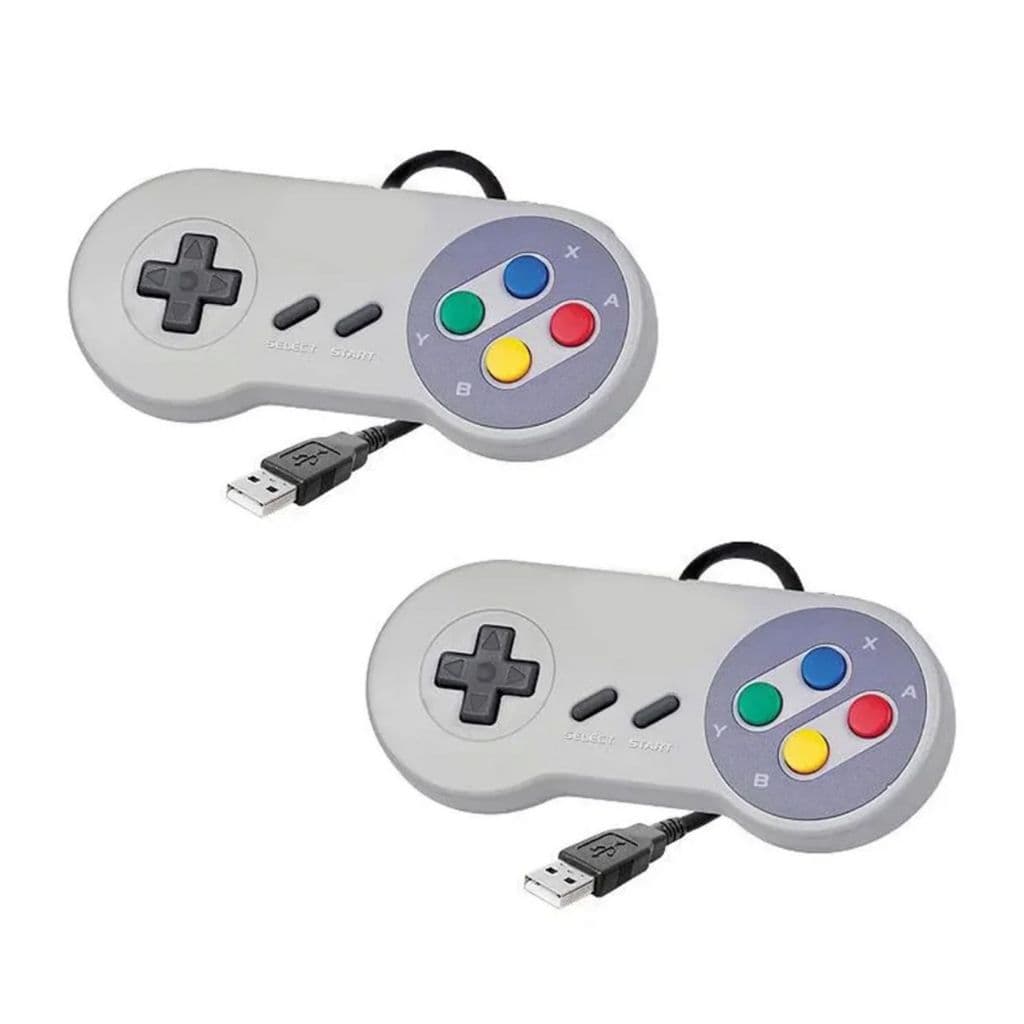 Controle Super Nintendo Snes entrada USB pronta entrega