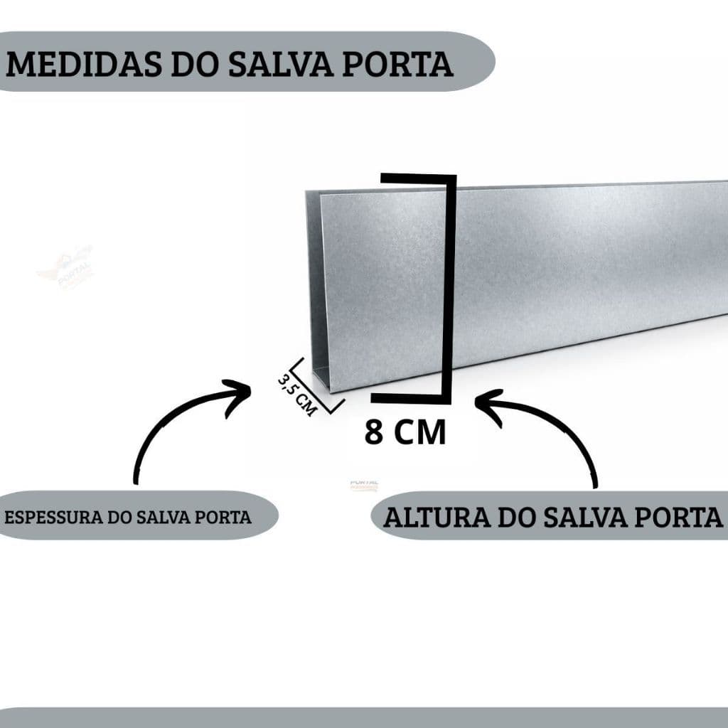 Salva Portas protetor 3,5 X 8 CM Banheiro Sala Cozinha Quarto oferta