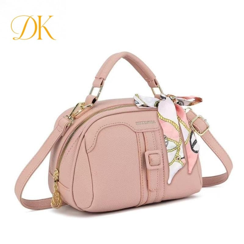 Bolsa Feminina Transversal Ombro Mão Alça Ajustável Couro PU A1050 DUKEMODA