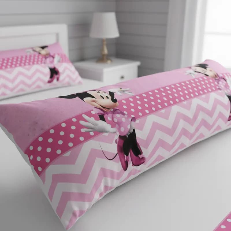 Travesseiro de Corpo Infantil com ziper Quarto menino Menina Fibra Silicone