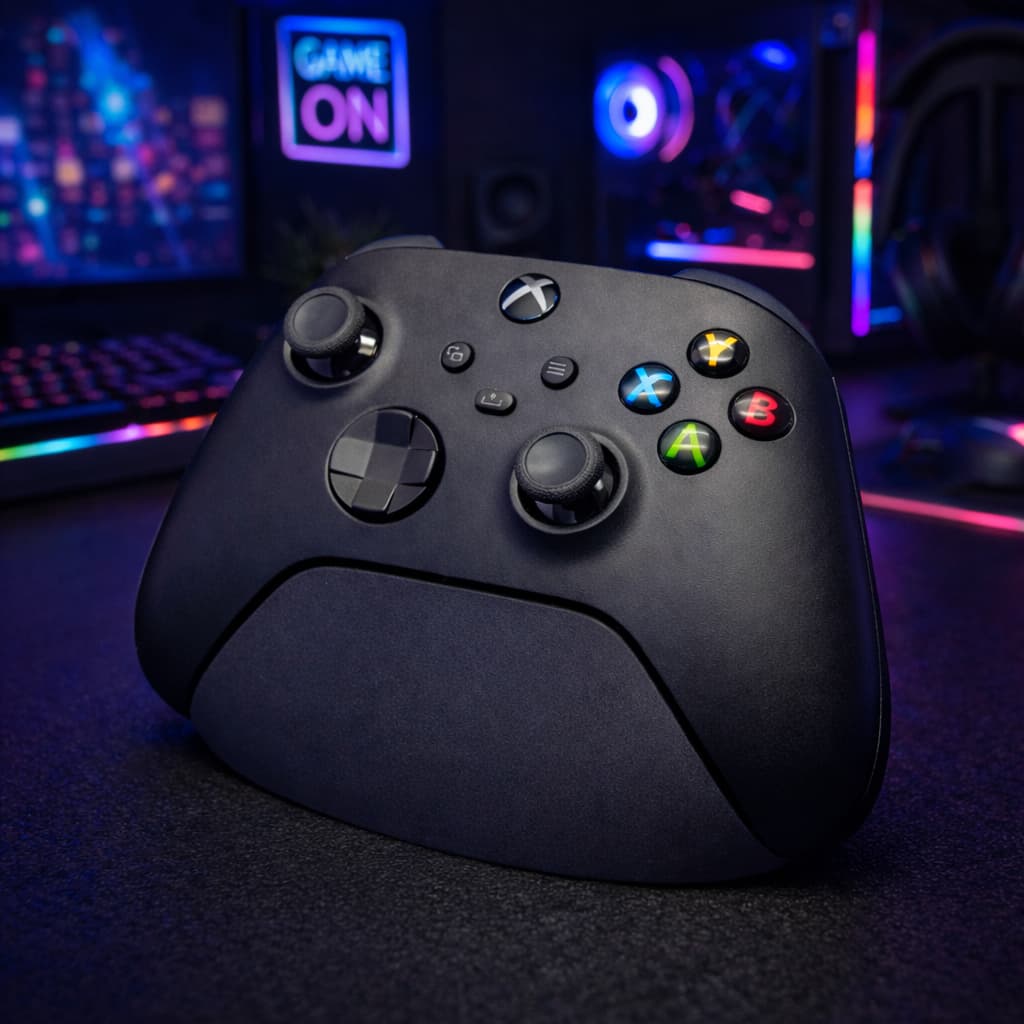 Suporte para Controle Xbox | Base Gamer Antiderrapante Organizador Setup Console