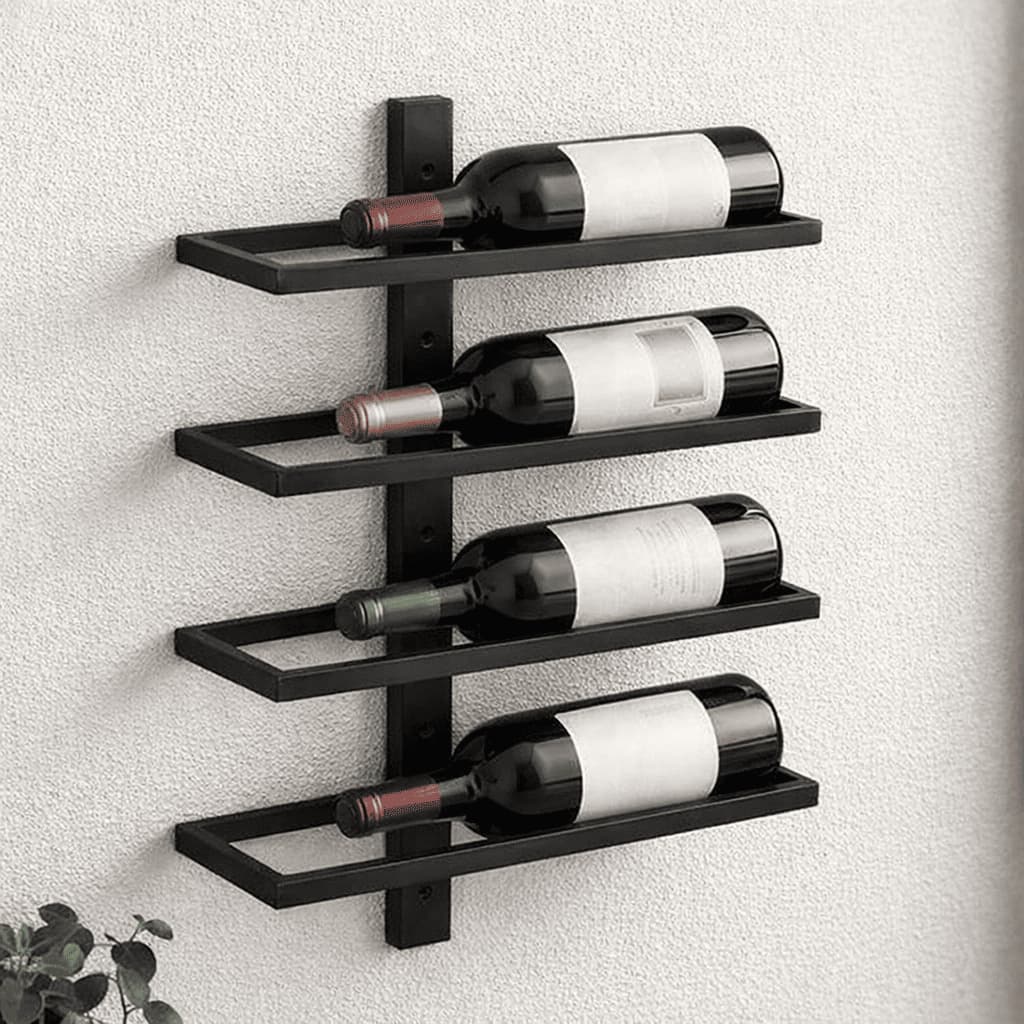 Adega Vertical Suporte Vinho Parede , Garrafas De Parede