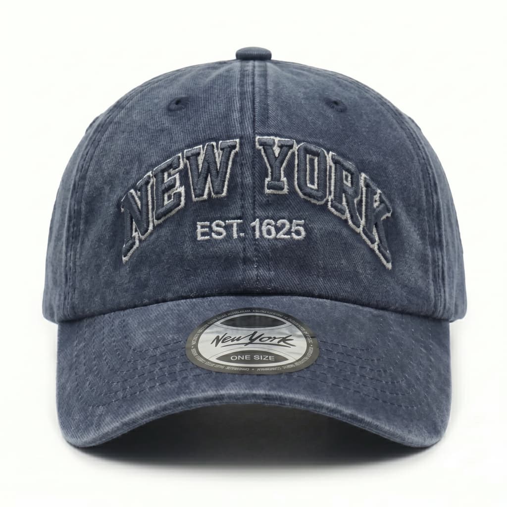 Boné New York Lavado Modelo Lançamento Bone Premium Gringo Estiloso Varias Cores