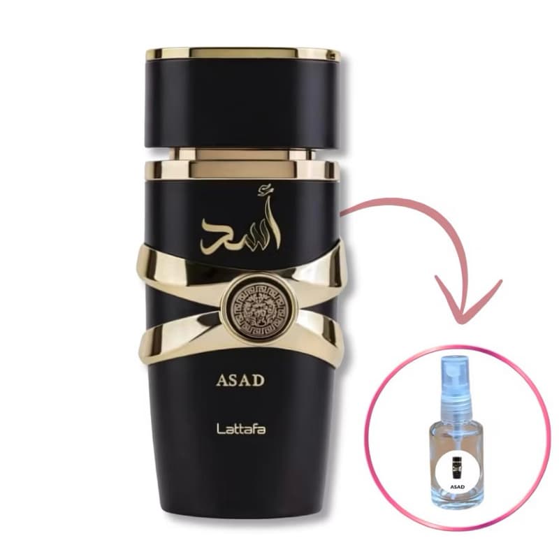Perfume Árabe Asad Lattafa Black Masculino Original