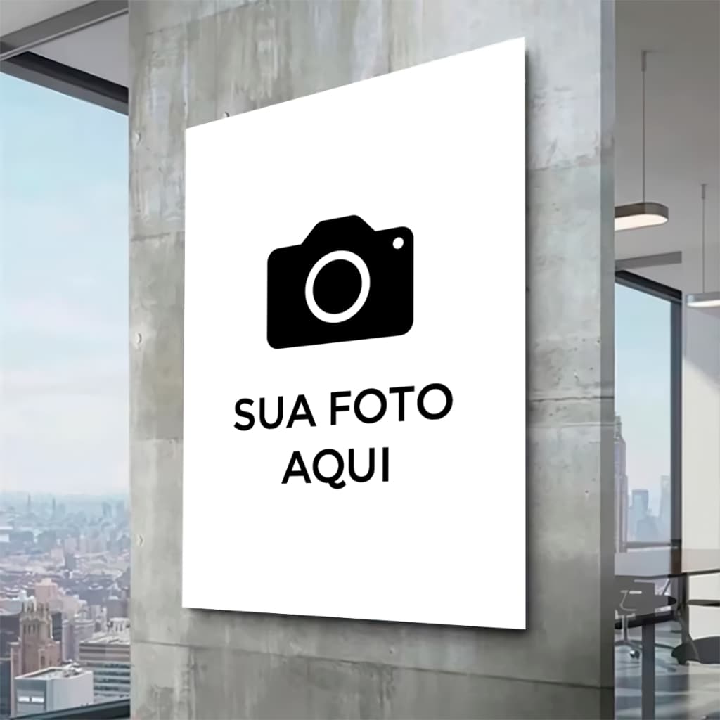 Quadro decorativo Personalizamos Com Sua Foto ou Arte Impressão Alta Qualidade Premium