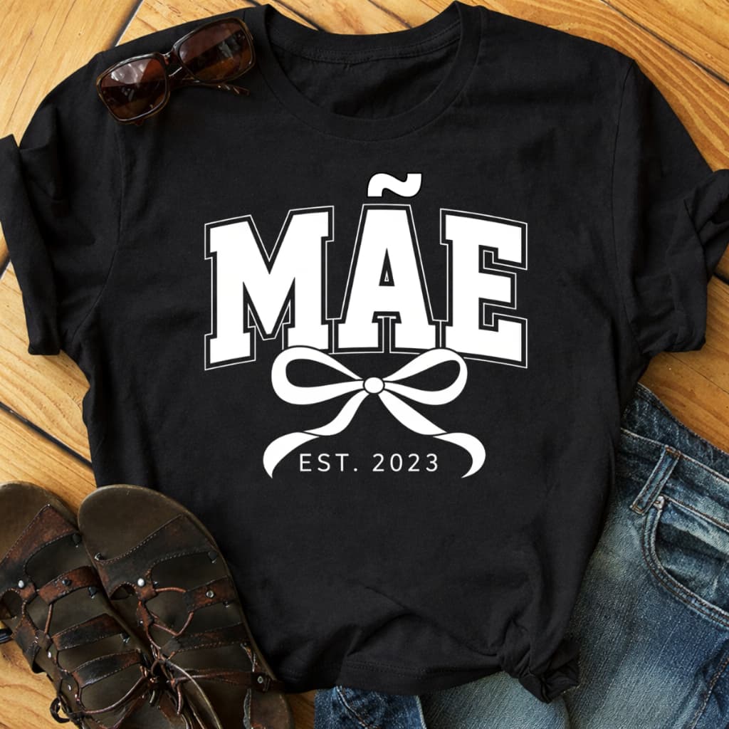 Look Feminino Temático Estampa Moderna Confortável Camiseta Algodão dia Das Mães