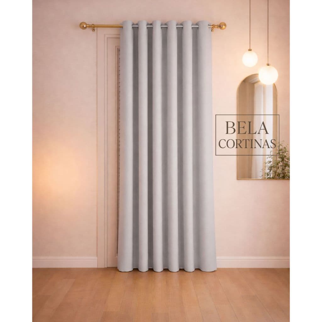 Cortina Sala/Quarto Uma Folha150x250 Oxford Várias Cores - Bela Cortinas